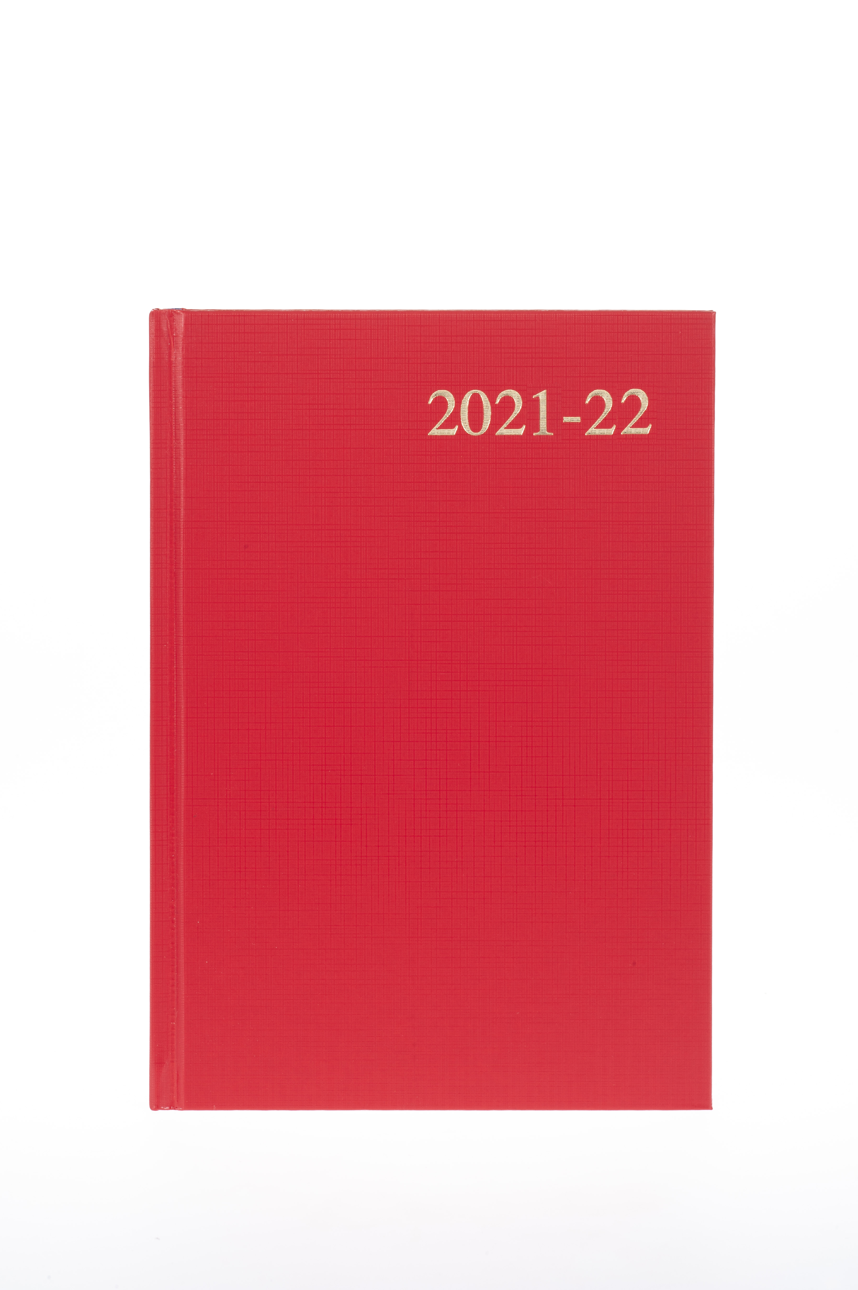CM A5 Week View Academic Diary Red 22 23